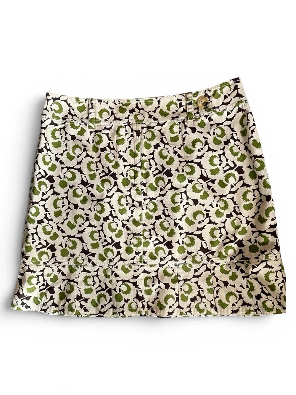#177, Harold’s, Vintage Floral Print Mini Skirt, size 10